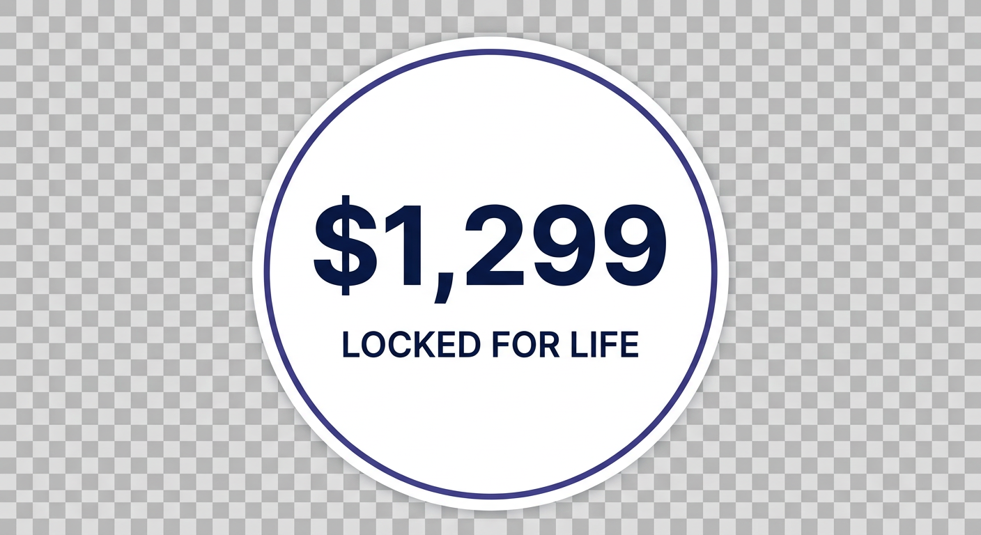 Locked-in Pricing for Life